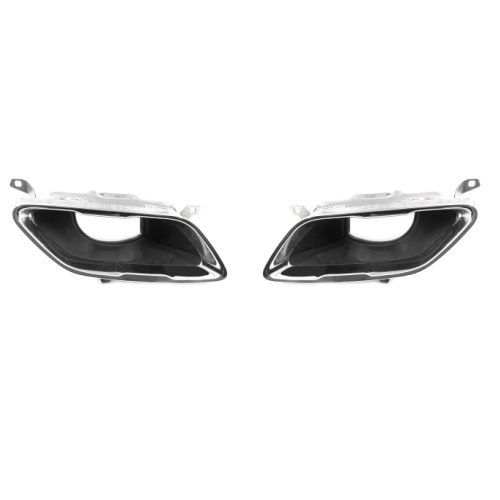 Square Mouth Exhaust Tail Throat Muffler Tips Tailpipe for BMW 8 Series G15 G16