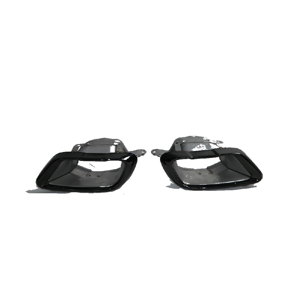 BMW G05 G06 G07 Black Square Exhaust Tips