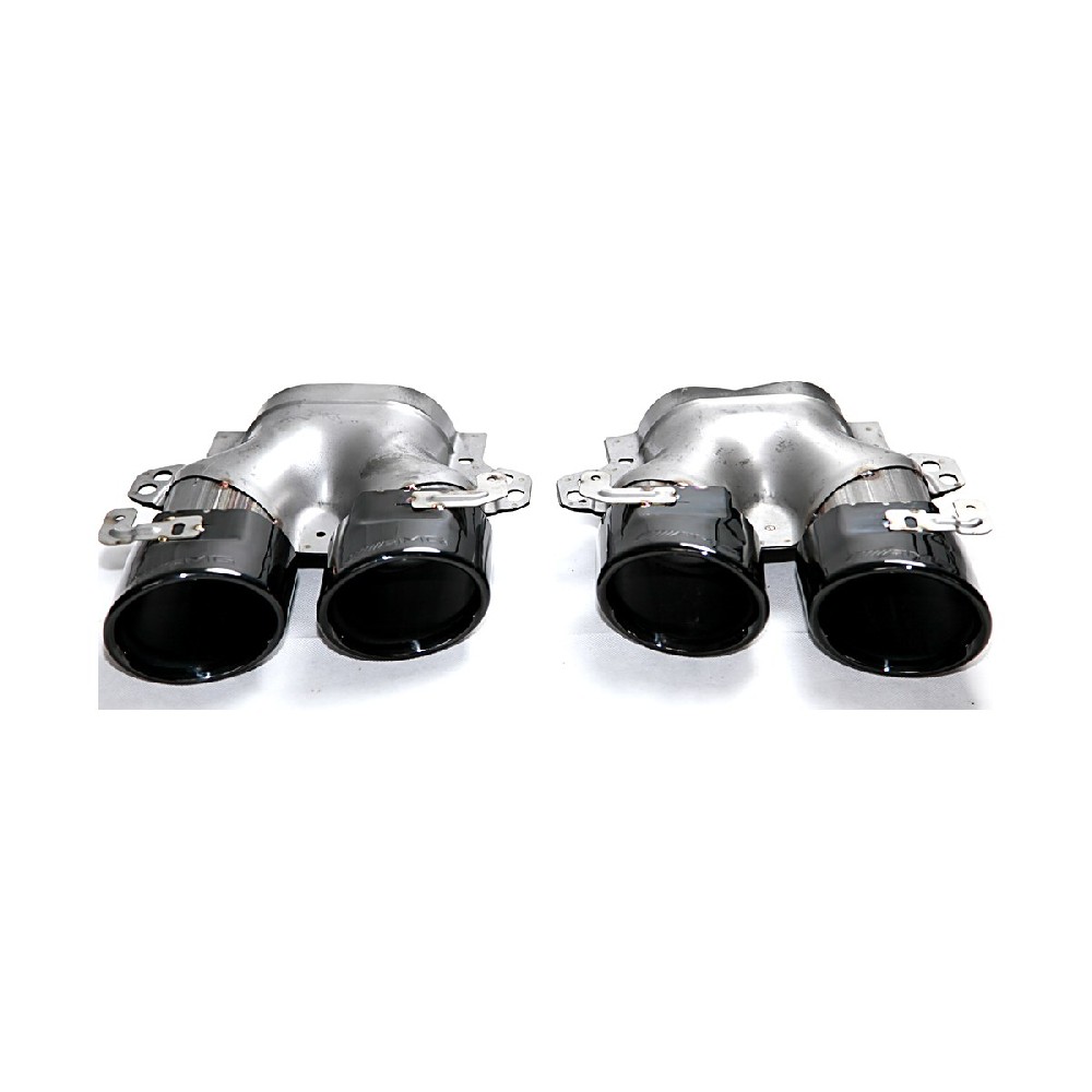 2019+ W213 E53 Style Split Ellipse Exhaust Tips (Four-Door)