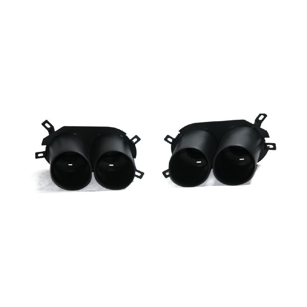 Audi Q8 to SQ8 Style Split Ellipse Exhaust Tips (2019-2023) - JC-AUDI-060