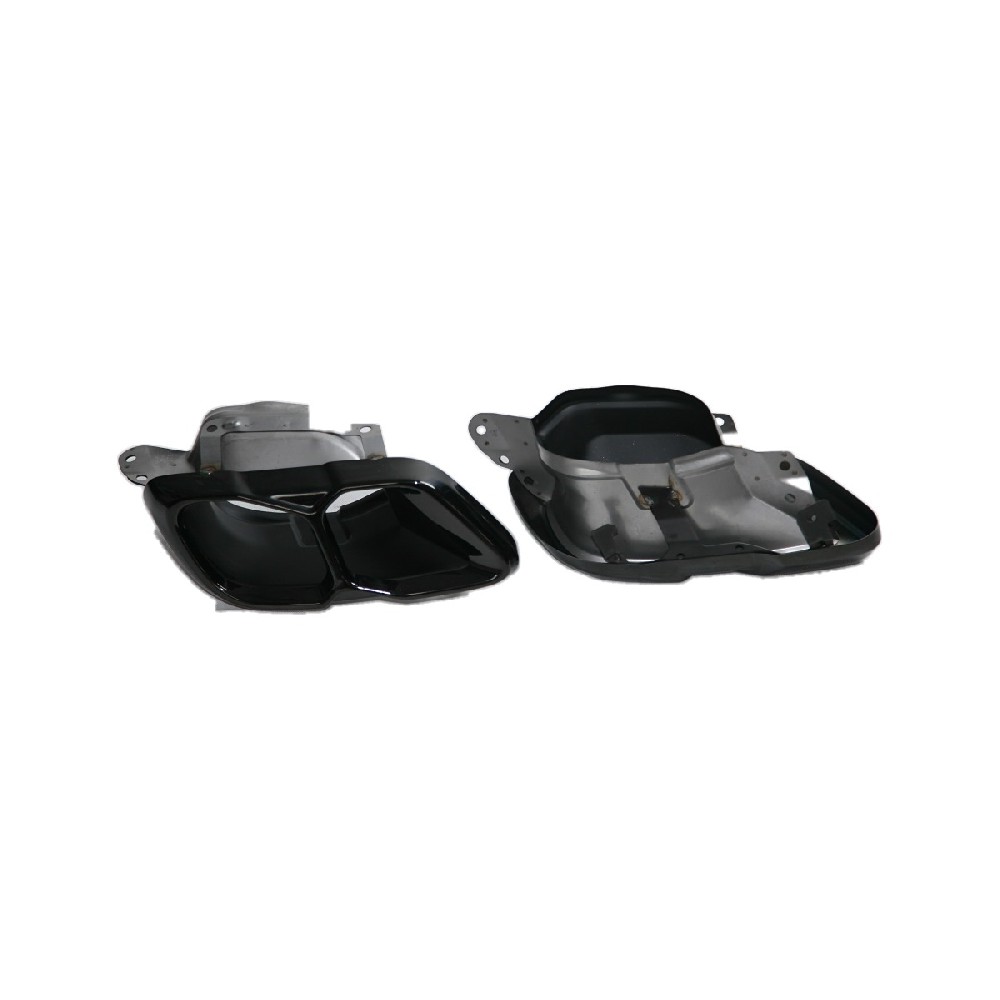 BMW X5 X6 X7 Square With Bar Sport Exhaust Tips (G05 G06 G07)